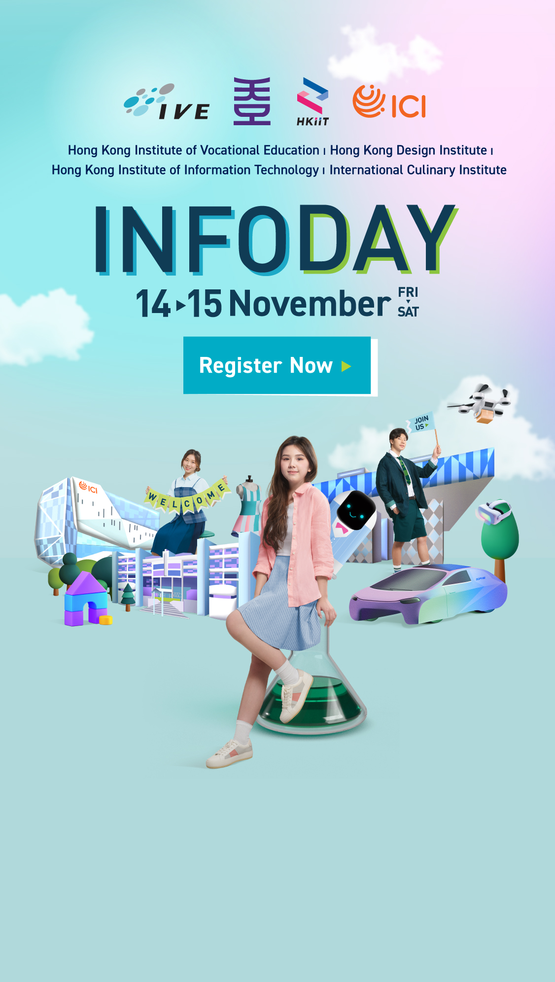 IVE / HKDI / HKIIT / ICI Infoday